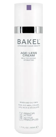 Bakel Age Less Cream Hydrating Crema Anti - età Pelle Mista e Oleosa 50 ml case + refill